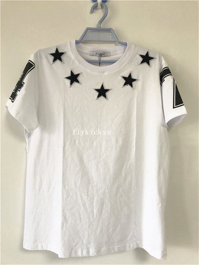 Givenchy Star White Tshirt